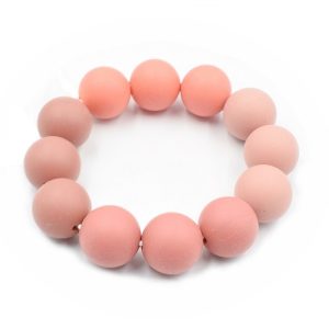 10 perles rondes en silicone de 15 mm