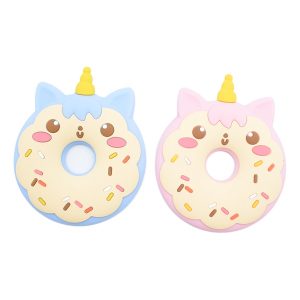 Anneau de dentition beignet en silicone