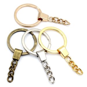 Anneaux de porte clés avec chaînette Φ30mm