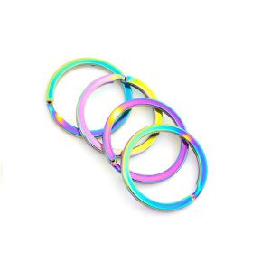 Anneau Porte Clé Φ30mm-arc-en-ciel