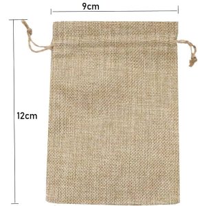 Alternative view of Sacs en jute 9 x 12 cm – Pack de 10 unités