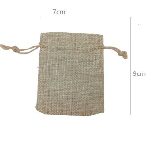Alternative view of Sacs en jute 7 x 9 cm – Pack de 10 unités
