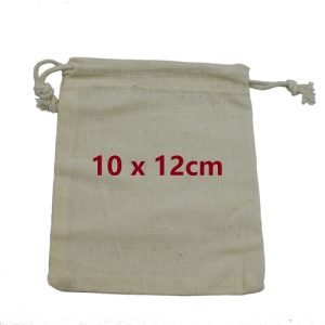 Alternative view of Sachets en coton 10 x 12 cm – Pack de 10 unités